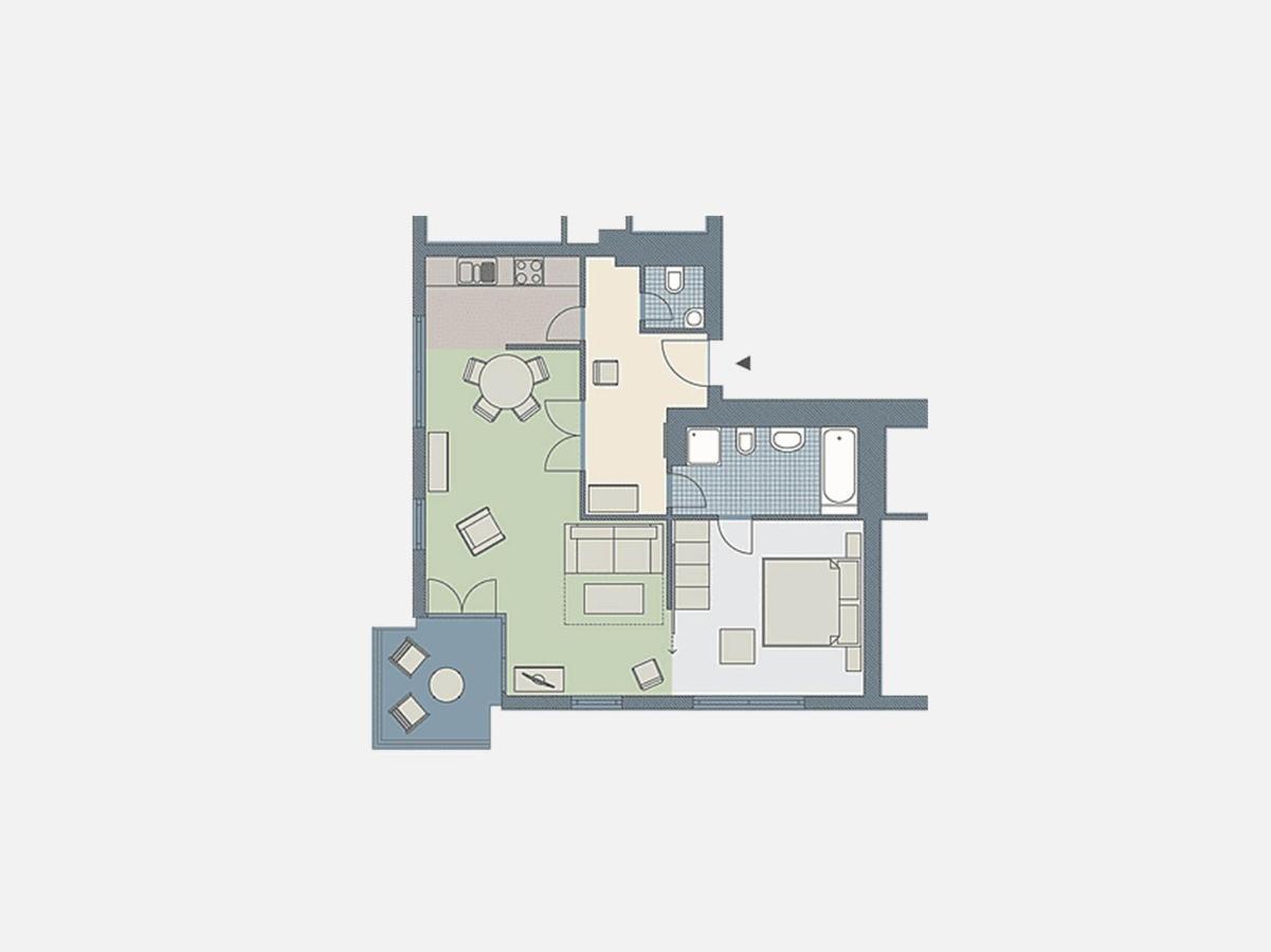 Kaiservillen Heringsdorf - Ferienwohnung Mit 1 Schlafzimmer Und Balkon D232 Esterno foto